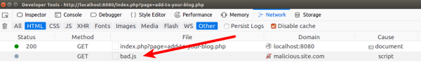 Stored Cross-Site Scripting